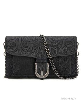 Small Crossbody Purse with Chain Strap Western Designer Clutch Handbag for Women